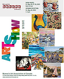 Ankara Library Art Show at the Dignam Gallery, Toronto, May 2023 (1 of 2)
